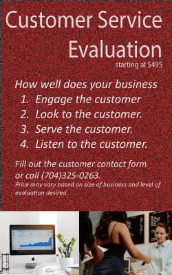 Ask Coach Mike about a Customer Service Evaluation.